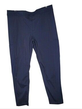 Anatomie Women  Zip Rise Pants Size X-Large Navy Business Career Causal